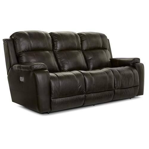 Dorian Power Reclining Sofa w/ Headrest & Lumbar
