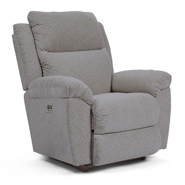 Joel Power Rocking Recliner w/ Headrest