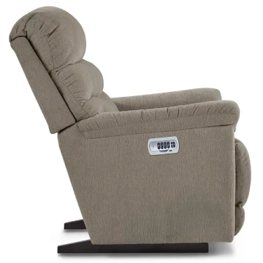 2. Joshua Power Rocking Recliner w/ Headrest & Lumbar