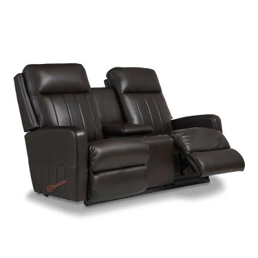 2. Finley Wall Reclining Loveseat w/ Console