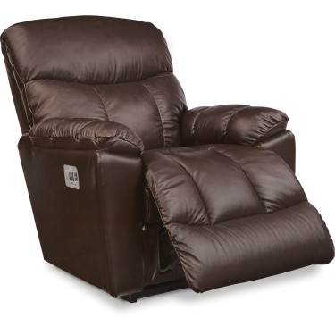 2. Morrison Power Rocking Recliner w/ Headrest & Lumbar