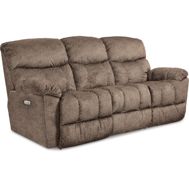 Morrison Power Reclining Sofa w/ Headrest & Lumbar