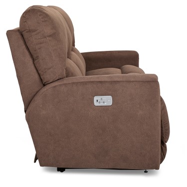 3. Cassian Power Reclining Sofa w/ Headrest & Lumbar