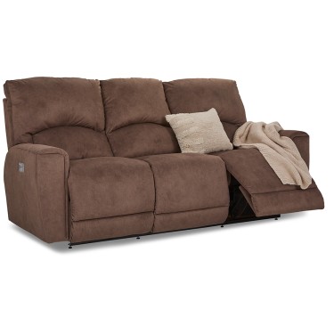 2. Cassian Power Reclining Sofa w/ Headrest & Lumbar