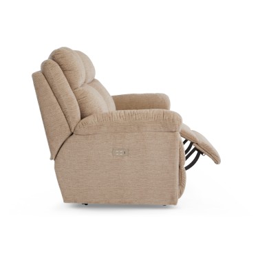 3. Joel Power Reclining Loveseat w/ Headrest & Lumbar