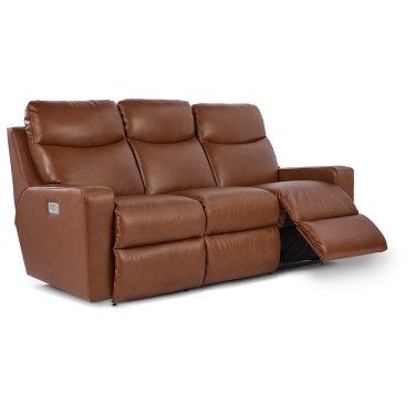 2. Emmons Power Reclining Sofa w/ Headrest
