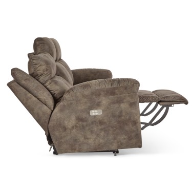 3. Joel Power Reclining Sofa w/ Headrest