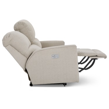 3. Cade Power Reclining Loveseat w/ Headrest & Lumbar