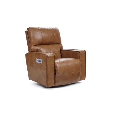 4. Maddox Power Rocking Recliner w/ Headrest & Lumbar