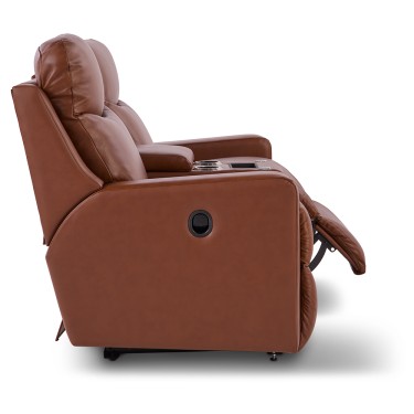 2. Emmons Reclining Loveseat w/ Console
