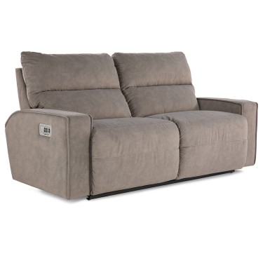 Maddox Power Reclining Sofa w/ Headrest & Lumbar