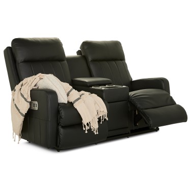 2. Finley Power Wall Reclining Loveseat w/ Headrest & Console