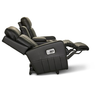 4. Finley Power Wall Reclining Loveseat w/ Headrest & Console