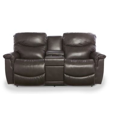 2. James Power Reclining Loveseat w/ Headrest & Console