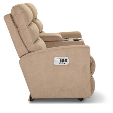 4. Liam Power Wall Reclining Loveseat w/ Headrest & Console
