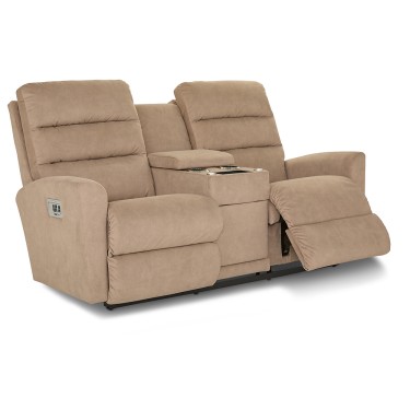 2. Liam Power Wall Reclining Loveseat w/ Headrest & Console