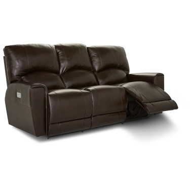 2. Cassian Power Reclining Sofa w/ Headrest
