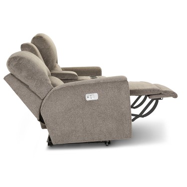 4. Cassian Power Reclining Loveseat w/ Headrest & Console