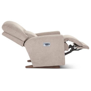 3. Cassian Power Rocking Recliner w/ Headrest