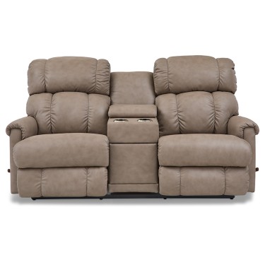 2. Pinnacle Wall Reclining Loveseat w/ Console