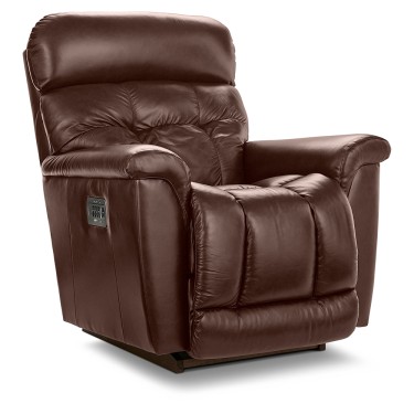 Fulton Power Rocking Recliner w/ Headrest & Lumbar