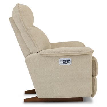 2. Jay Power Rocking Recliner w/ Headrest & Lumbar