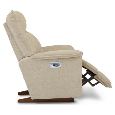 3. Apollo Power Rocking Recliner w/ Headrest & Lumbar