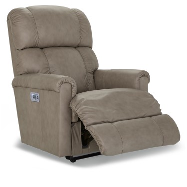 3. Pinnacle Power Wall Recliner w/ Headrest & Lumbar