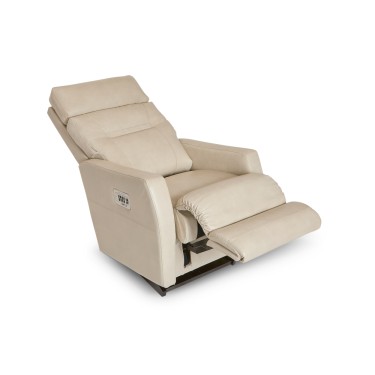 3. Lennon Power Rocking Recliner w/ Headrest & Lumbar