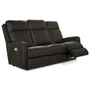 3. Finley Power Wall Reclining Sofa w/ Headrest & Lumbar