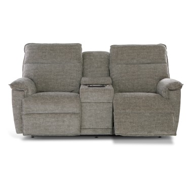 2. Jay Power Reclining Loveseat w/ Headrest & Console