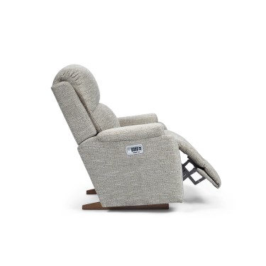 1. Dorian Power Rocking Recliner w/ Headrest & Lumbar