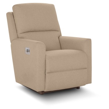 Wynne Power Rocking Recliner w/ Headrest & Lumbar