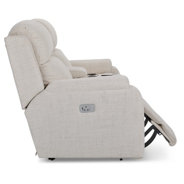3. Dorian Power Reclining Loveseat w/ Headrest & Console