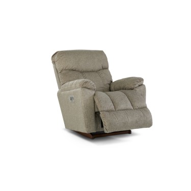 3. Morrison Power Rocking Recliner w/ Headrest & Lumbar