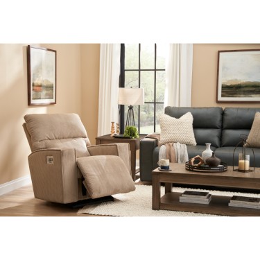 5. Maddox Power Rocking Recliner w/ Headrest & Lumbar