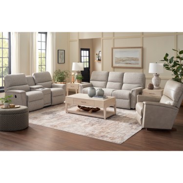 4. Ava Power Reclining Sofa w/ Headrest