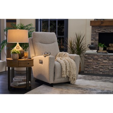 4. Kodie Power Rocking Recliner w/ Headrest