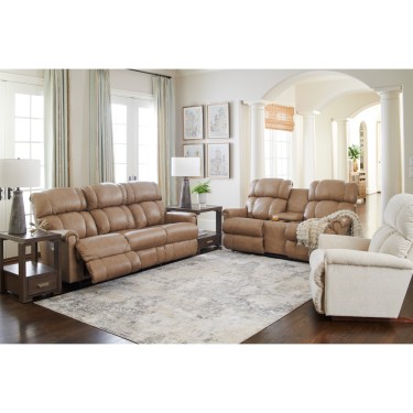 4. Pinnacle Power Wall Reclining Sofa w/ Headrest